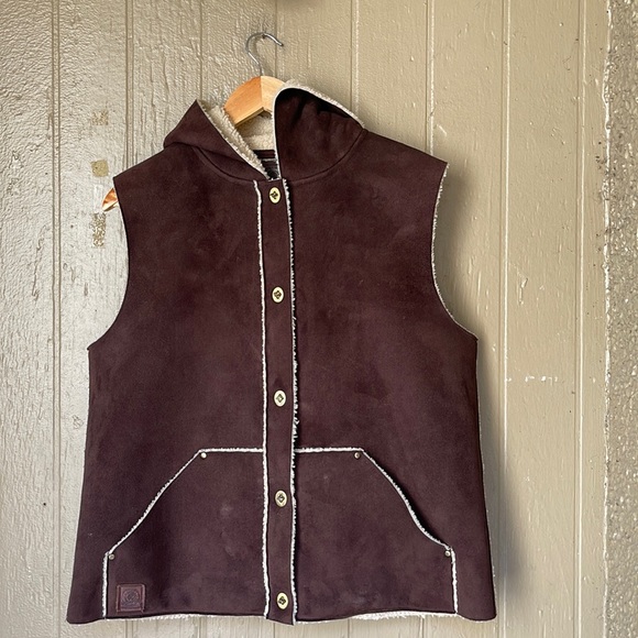 Ralph Lauren Jackets & Blazers - Lauren R.L. Ralph Lauren shearling hooded vest